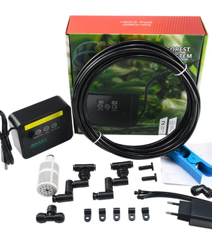 Automatisch Terrarium Mist Systeem met Timer – Reptielen Sproei- en Bevochtigingssysteem