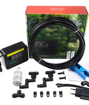 Automatisch Terrarium Mist Systeem met Timer – Reptielen Sproei- en Bevochtigingssysteem