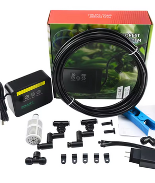Automatisch Terrarium Mist Systeem met Timer – Reptielen Sproei- en Bevochtigingssysteem