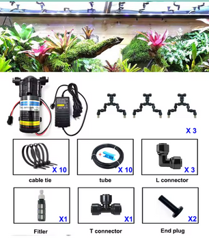 Terrarium Mist Systeem voor Reptielen – Automatische Sproei- en Bevochtigingsinstallatie