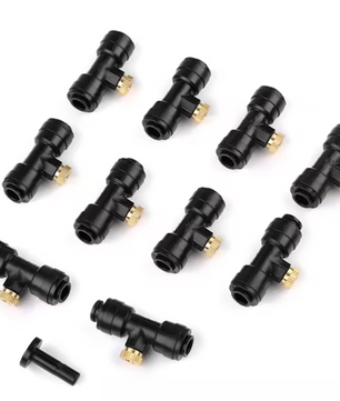 Koper Misting Nozzles Set – Vernevelingskoppen voor Tuin Koel- en Sproeisystemen