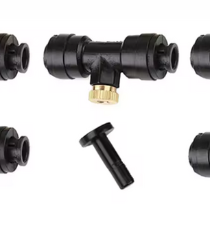 Koper Misting Nozzles Set – Vernevelingskoppen voor Tuin Koel- en Sproeisystemen