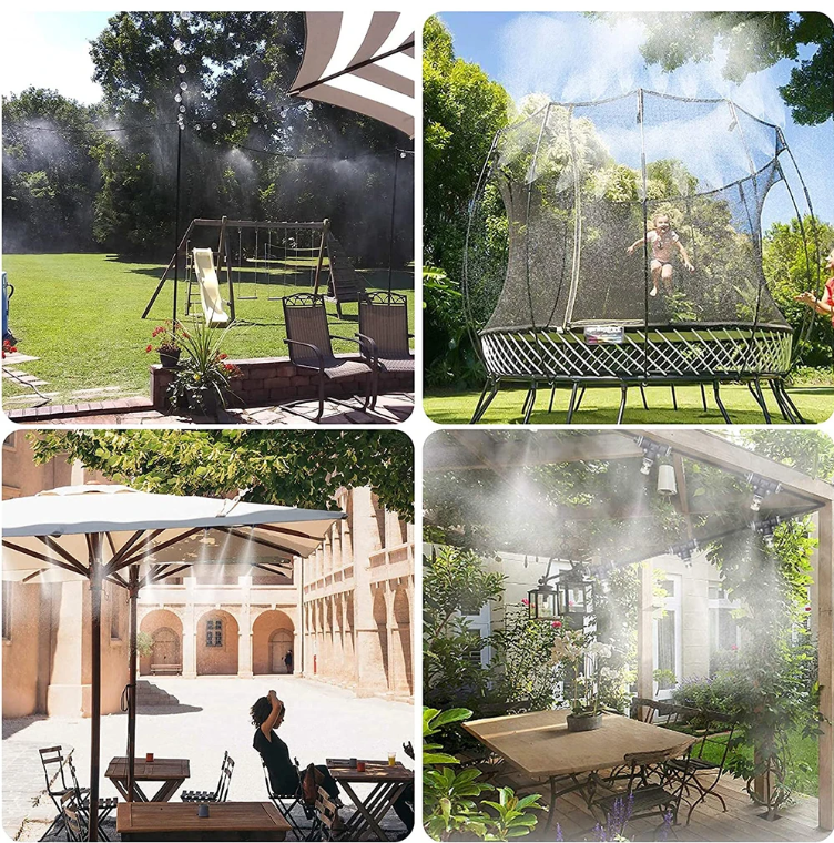 Koper Misting Nozzles Set – Vernevelingskoppen voor Tuin Koel- en Sproeisystemen