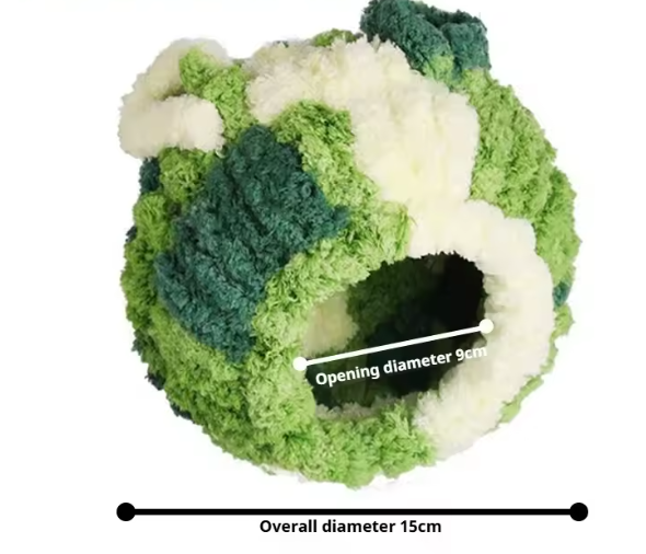 Warm Vogelhangnest voor Kooi – Pluche Winter Nest en Hangende Schuilplaats voor Kleine Vogels