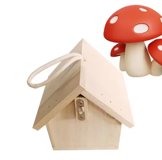 Houten Vogelhuis voor Buiten – Hangend Nestkastje voor Tuin en Balkon