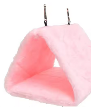 Warm Vogelhangbed voor Kooi – Pluche Hangmat Hut voor Parkieten en Papegaaien