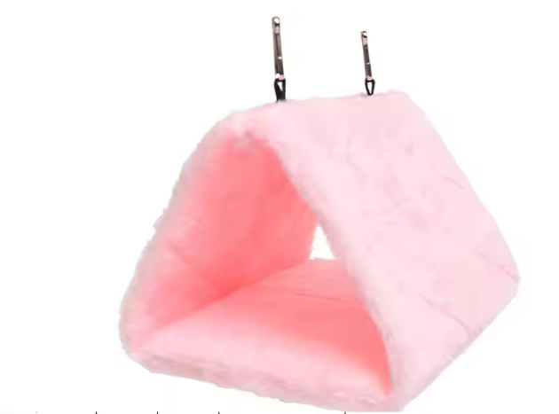 Warm Vogelhangbed voor Kooi – Pluche Hangmat Hut voor Parkieten en Papegaaien