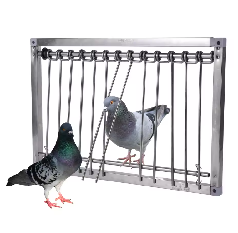 RVS Duiven Ingangsdeur – Draadframe Bob Door voor Duivenhok