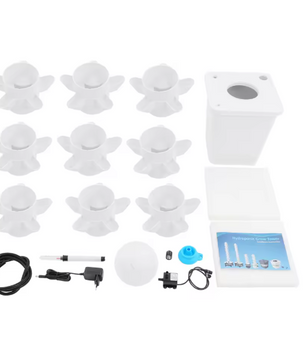 Hydrocultuur Toren Kweeksysteem – 45 Plantplaatsen, Verticale Hydrocultuur Kweekset met Waterpomp