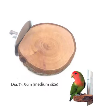 Natuurlijke Houten Vogel Zitstok – Boomtak Zitstok voor Papegaaien en Parkieten