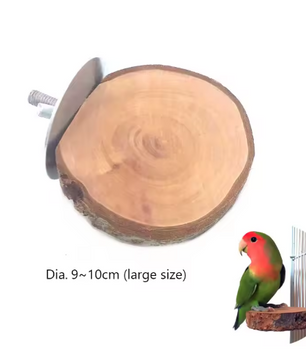 Natuurlijke Houten Vogel Zitstok – Boomtak Zitstok voor Papegaaien en Parkieten