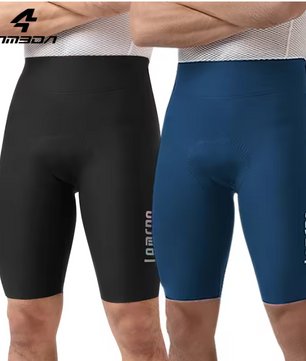 Heren Fietsbroek met Zitkussen – Ademend, Sneldrogend en Elastisch voor MTB en Racefiets