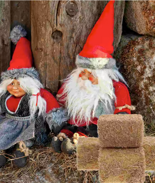 Set van 4 Mini Hooibalen – Houten Miniatuur Strobalen voor Diorama en Boerderij Decoratie