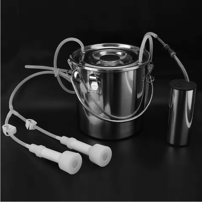 Elektrische Melkmachine 5L – Draagbare Melker voor Geiten, Schapen en Koeien