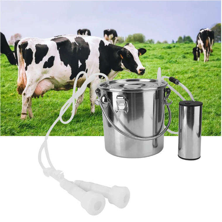 Elektrische Melkmachine 5L – Draagbare Melker voor Geiten, Schapen en Koeien