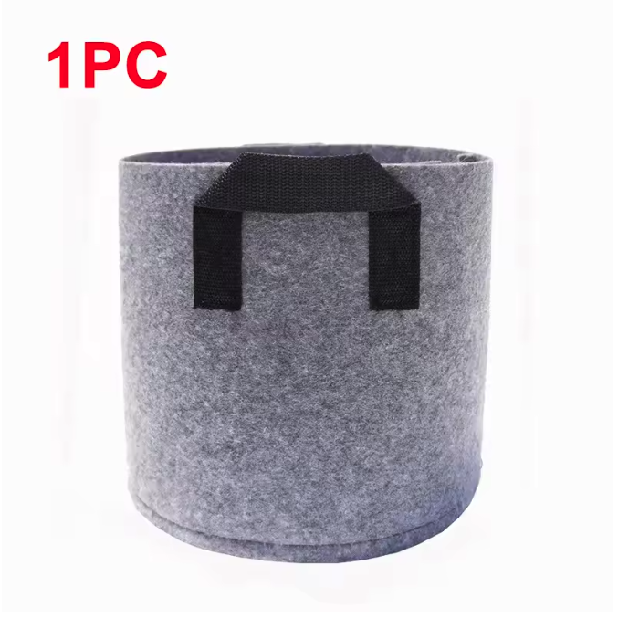 Kweekzak voor Planten en Groenten – Niet-Geweven Plantzak met Handgrepen voor Tuin en Balkon