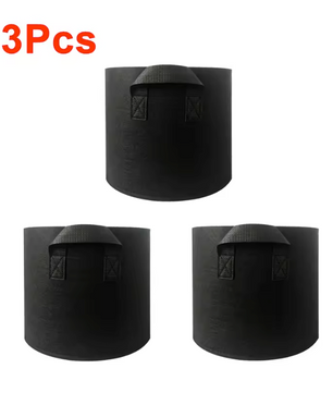 Kweekzak voor Planten en Groenten – Niet-Geweven Plantzak met Handgrepen voor Tuin en Balkon