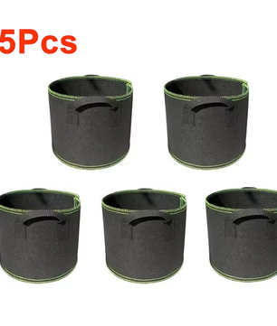 Kweekzak voor Planten en Groenten – Niet-Geweven Plantzak met Handgrepen voor Tuin en Balkon