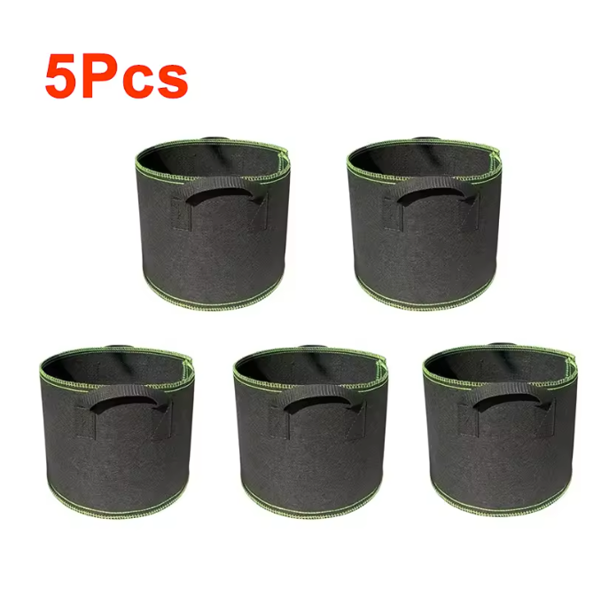 Kweekzak voor Planten en Groenten – Niet-Geweven Plantzak met Handgrepen voor Tuin en Balkon