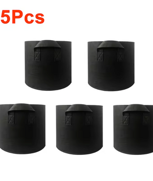 Kweekzak voor Planten en Groenten – Niet-Geweven Plantzak met Handgrepen voor Tuin en Balkon