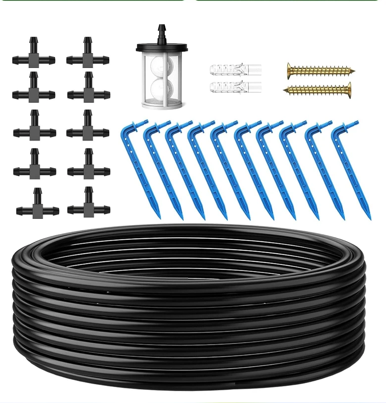 Zonne-energie Druppelirrigatiesysteem – Automatisch DIY Bewateringssysteem voor Tuin, Balkon en Kas