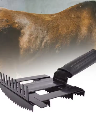 Vee Ontharingskam – Metalen Deshedding Kam voor Paarden, Koeien en Schapen