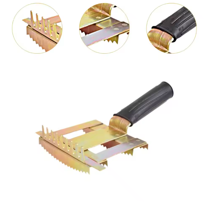 Vee Ontharingskam – Metalen Deshedding Kam voor Paarden, Koeien en Schapen