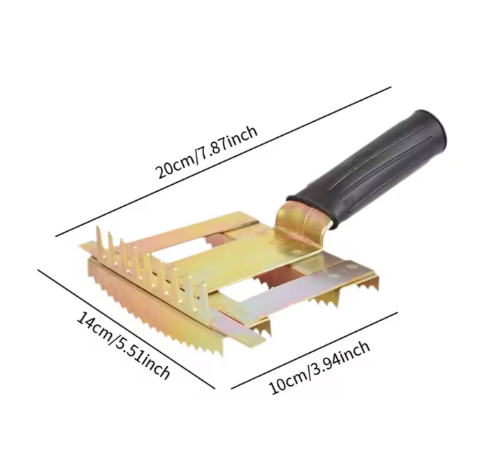 Vee Ontharingskam – Metalen Deshedding Kam voor Paarden, Koeien en Schapen