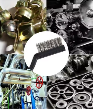 Set van 6 Draadborstels – Reinigingsborstels voor Ontroesten en Verfresten Verwijderen