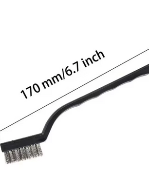 Set van 6 Draadborstels – Reinigingsborstels voor Ontroesten en Verfresten Verwijderen