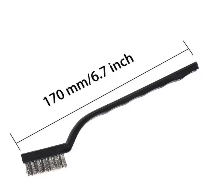 Set van 6 Draadborstels – Reinigingsborstels voor Ontroesten en Verfresten Verwijderen