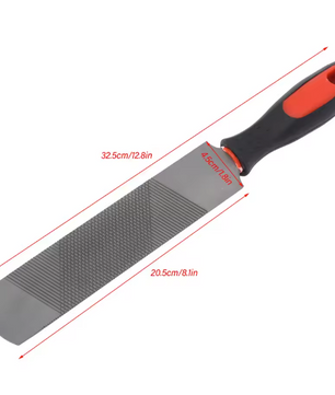 8 Inch Hoefrasp voor Paarden – Hoefvijl van Koolstofstaal met Ergonomisch Handvat
