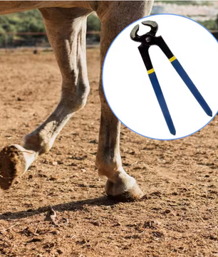 Professionele Hoefkniptang voor Paarden – Hoeftrimmer van Staal voor Hoefonderhoud
