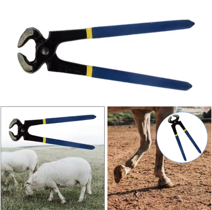 Professionele Hoefkniptang voor Paarden – Hoeftrimmer van Staal voor Hoefonderhoud