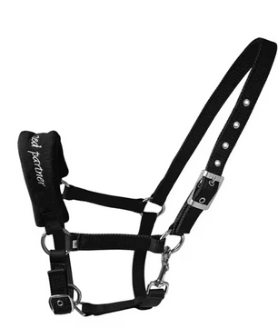 Verstelbaar Nylon Paardenhalster – Slijtvast Hoofdstel met Metalen Gespen