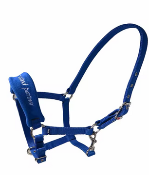 Verstelbaar Nylon Paardenhalster – Slijtvast Hoofdstel met Metalen Gespen