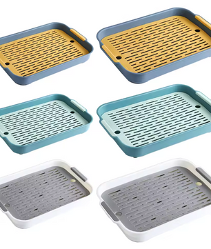 Konijnen Toiletbak met Rooster – Huisdiertoilet voor Cavia’s en Knaagdieren