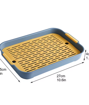 Konijnen Toiletbak met Rooster – Huisdiertoilet voor Cavia’s en Knaagdieren