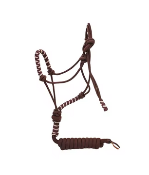 Western Training Halster voor Paarden – Nylon Halter met Touw