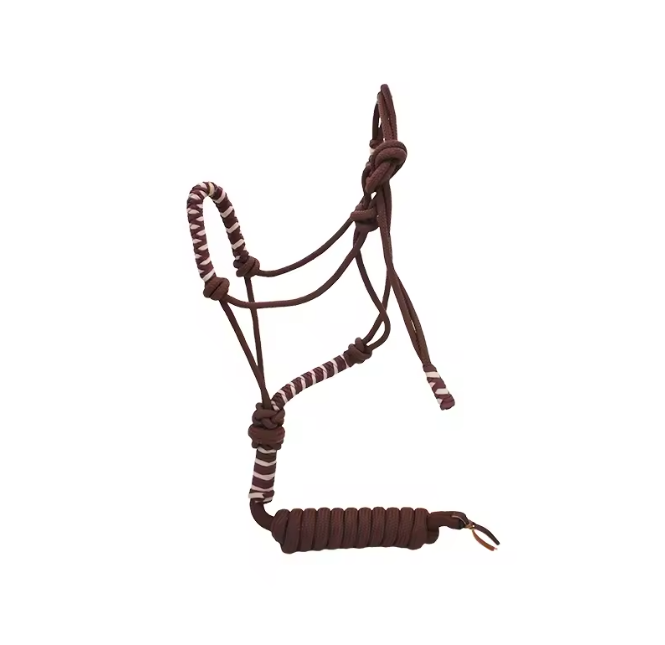 Western Training Halster voor Paarden – Nylon Halter met Touw