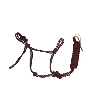 Western Training Halster voor Paarden – Nylon Halter met Touw