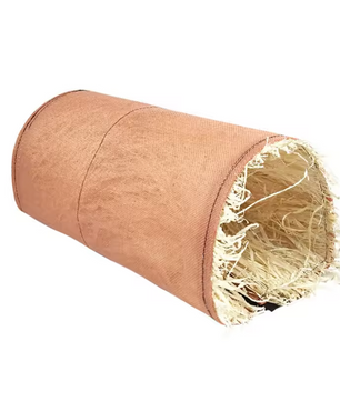 Opvouwbaar Geweven Huis voor Kleine Dieren – Konijnen, Cavia’s en Hamsters – Natuurlijke Kauwmat en Schuilplek