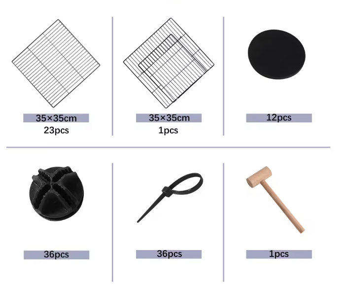Modulaire Dierenren met Deur – Metalen Puppybox voor Konijnen, Kittens en Knaagdieren