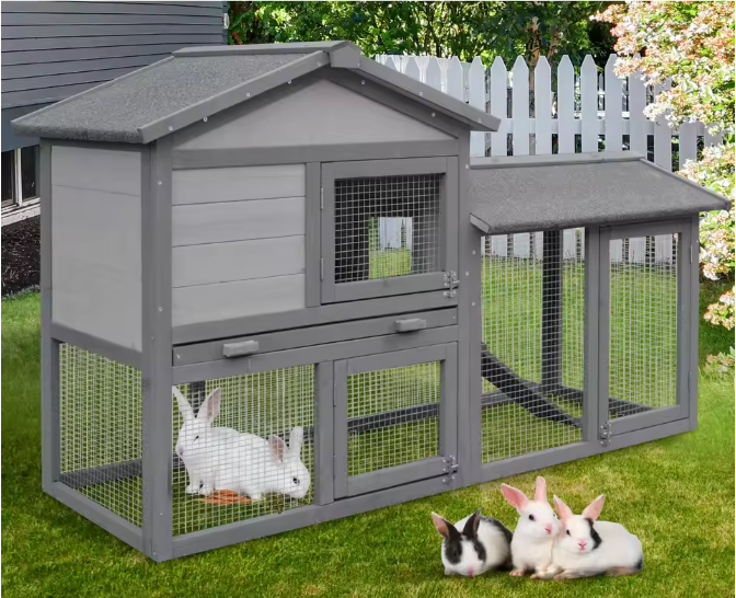 Houten Konijnenhok voor Buiten – Ruim Verblijf voor Konijnen en Cavia’s