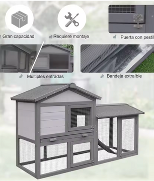 Houten Konijnenhok voor Buiten – Ruim Verblijf voor Konijnen en Cavia’s