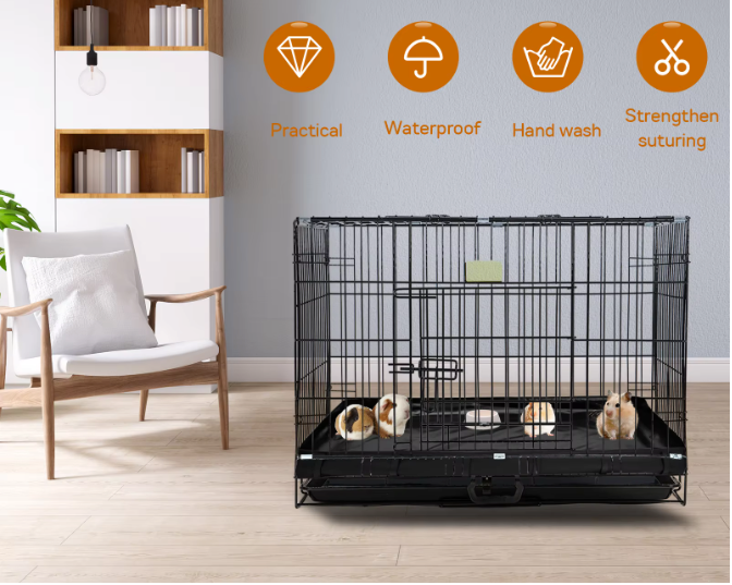 Waterdichte Kooi Liner voor Cavia’s en Knaagdieren – Oxford Doek Bodemmat