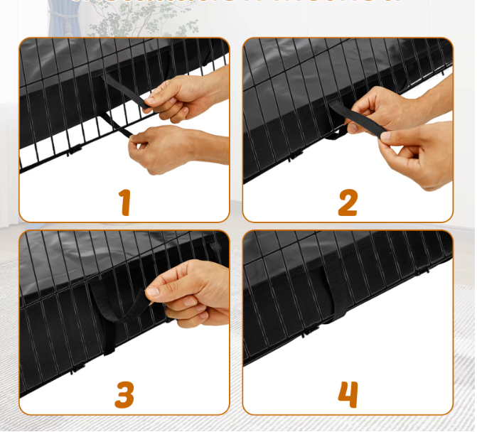 Waterdichte Kooi Liner voor Cavia’s en Knaagdieren – Oxford Doek Bodemmat