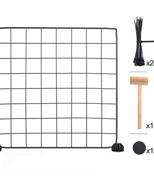 Modulaire Dierenren voor Kleine Huisdieren – Metalen Puppybox met 12 Panelen