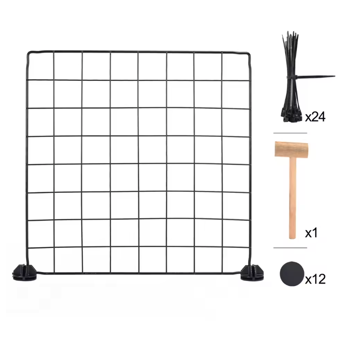 Modulaire Dierenren voor Kleine Huisdieren – Metalen Puppybox met 12 Panelen