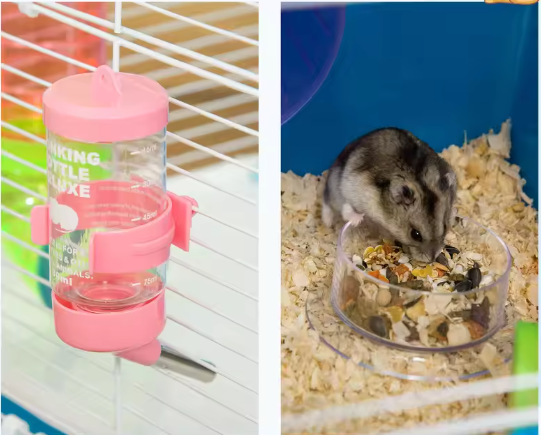 Hamsterkooi met Platforms, Tunnel en Oefenwiel – Complete Kooi voor Knaagdieren